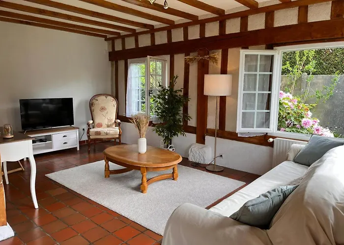 Maison 110 M² Cosy Au Calme Avec Jardin De 1000 M² Semesterbostad Pont-Audemer